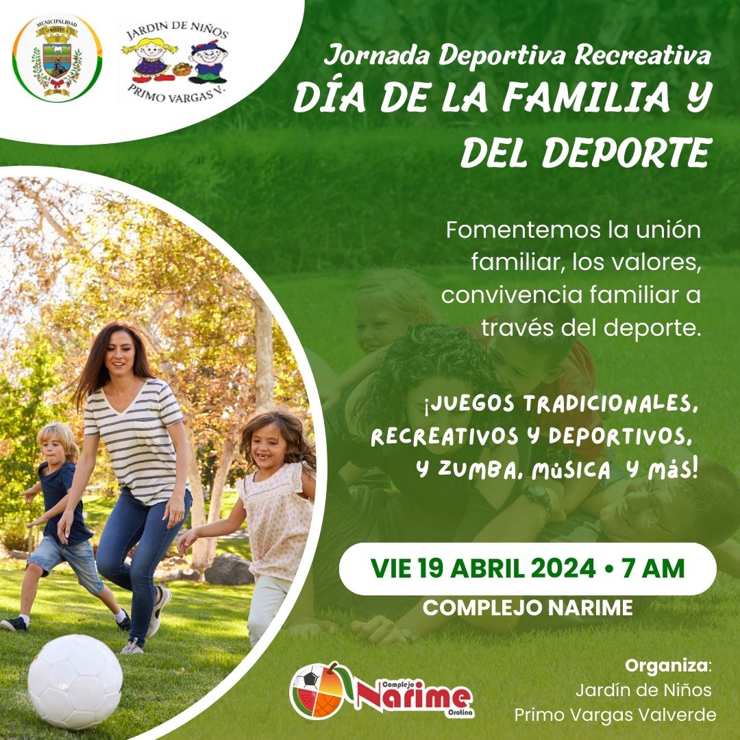 Jornada Deportiva Recreativa | Día de la Familia y el Deporte